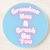 Grandma has a crush on you コースター (正面)