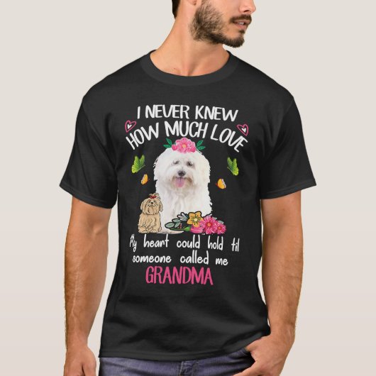 Grandma I never knew How much Love Plus Size Tシャツ (正面)