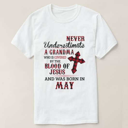 Grandma Jesus Shirt Tシャツ (デザイン正面)