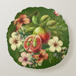 Grandma Manuela's Guavas ラウンドクッション