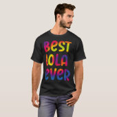 Grandma Mothers Day Best Lola Ever Tie Dye Tシャツ (正面フル)