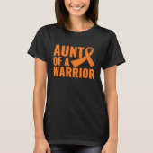 Grandma Of A Warrior Multiple Sclerosis Awareness  Tシャツ (正面)