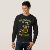 Grandma of the babycado avocado mamacado Guacamole スウェットシャツ (正面フル)