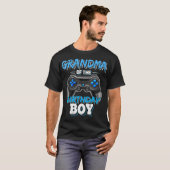 Grandma of the Birthday Boy Matching Video Game Bi Tシャツ (正面フル)