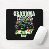 Grandma Of The Birthday Boy Monster Truck Birthday マウスパッド (マウス)