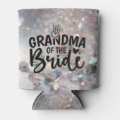 Grandma of the Bride Sparkle Diamonds  缶クーラー (正面)