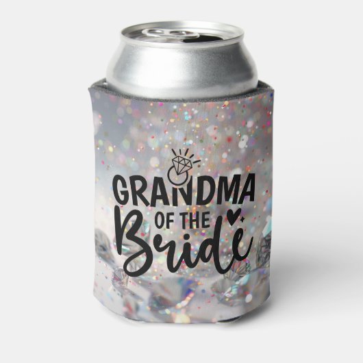 Grandma of the Bride Sparkle Diamonds  缶クーラー (缶裏面)