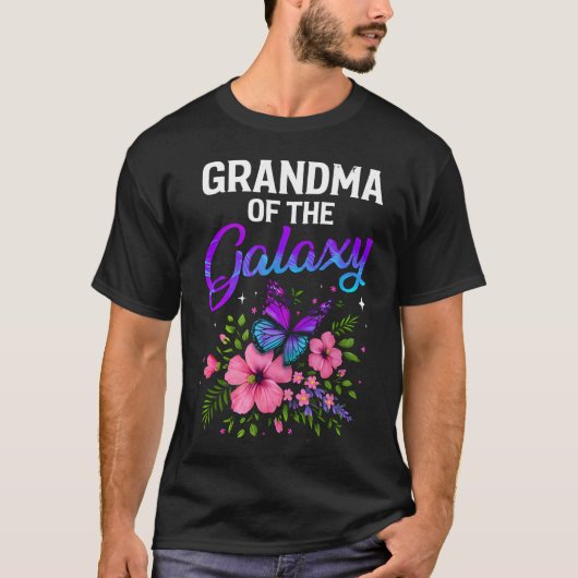 Grandma of the galaxy tシャツ (正面)