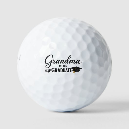 Grandma of the Graduate Custom Golf Balls, Proud  ゴルフボール (正面)