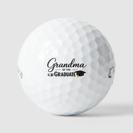 Grandma of the Graduate Custom Golf Balls, Proud  ゴルフボール (正面)