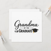 Grandma of the Graduate Greeting Card | Proud  カード (正面/裏面インサイチュ)