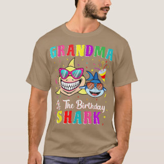 Grandma Of The Shark Birthday Family Birthday Gran Tシャツ