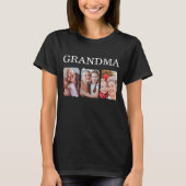 Grandma Personalized Photo Tシャツ (正面)