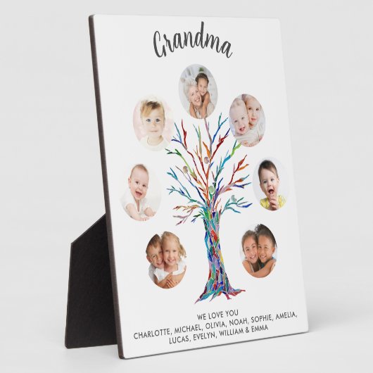 Grandma Photo Collage  フォトプラーク (側面)