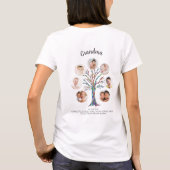 Grandma Photo Collage Tシャツ (裏面)