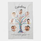 Grandma Photo Keepsake キッチンタオル (縦)