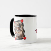 Grandma Photo Keepsake Filled with Love マグカップ (正面左)