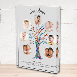 Grandma Photo Keepsake Photo Block フォトブロック