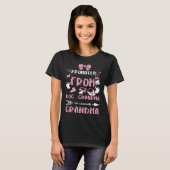 Grandma Promoted From Dog Grandma To Human Gra  Ba Tシャツ (正面フル)