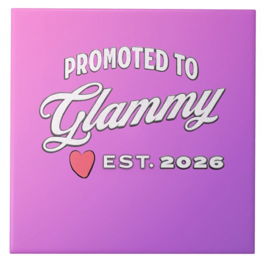 Grandma Promotion For New Baby In 2026 タイル (正面)