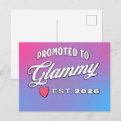 Grandma Promotion For New Baby In 2026 ポストカード (正面/裏面)