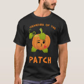 Grandma Pumpkin of the Patch  Halloween graphic Tシャツ (正面)