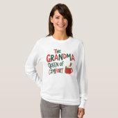 Grandma Queen of Comfort Hot Coco Tシャツ (正面フル)