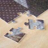 Grandma Quilting Patchwork Pattern Photo Quilt ジグソーパズル (側面)