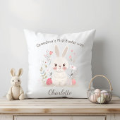 Grandma’s First Easter Personalized  クッション
