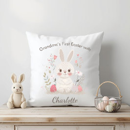 Grandma’s First Easter Personalized  クッション