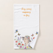 Grandma’s Floral Bath Towel バスタオルセット (ハンドタオル)