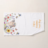 Grandma’s Floral Bath Towel バスタオルセット (ハンドタオル)