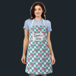 Grandma’s Kitchen Apron |Personalised Grandma Cool エプロン<br><div class="desc">Celebrate the heart of the home with this charming “Grandma’s Kitchen” personalised apron. Perfect for grandmothers who love cooking, baking, and sharing family recipes, this apron makes a thoughtful and practical gift that will be treasured for years. Designed with a stylish pattern and warm message, the apron can be personalised...</div>