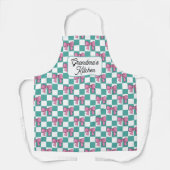 Grandma’s Kitchen Apron |Personalised Grandma Cool エプロン (正面)