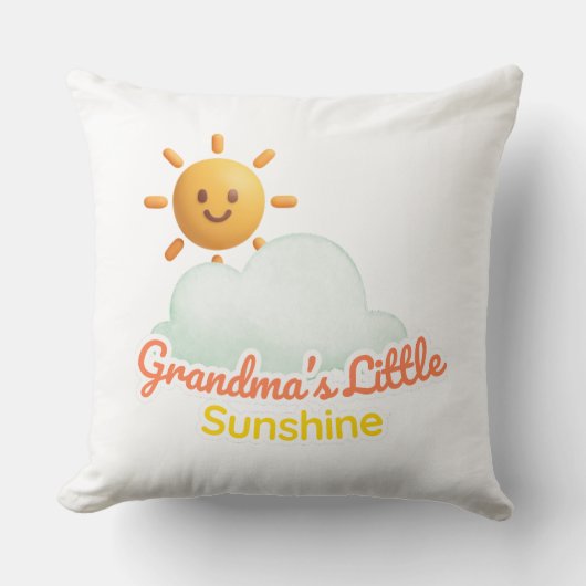 Grandma’s Little Sunshine クッション (正面)