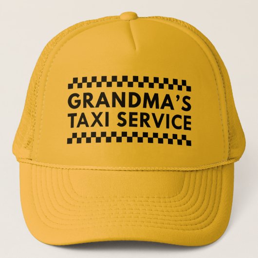 Grandma’s Taxi Service キャップ (正面)