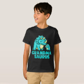 Grandma Saurus Funny Grandmasaurus Dinosaur  Tシャツ (正面フル)