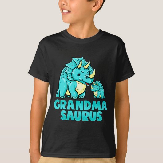 Grandma Saurus Funny Grandmasaurus Dinosaur  Tシャツ (正面)