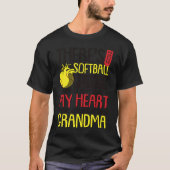 Grandma Softball Quote for Softball Granny Tシャツ (正面)