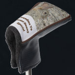 Grandma Somebody Special Funny Bunny Pun Humor ゴルフヘッドカバー<br><div class="desc">Does your grandma love puns and golf?  Gift your grandma a putter cover featuring a cute brown bunny along with a pun.  The rabbit photograph captures the desert animal taking a rest.  "Grandma To Some Bunny Special" appears below the nature photograph.  Personalize quickly and easily.</div>