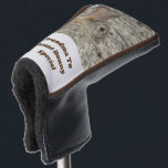 Grandma Somebody Special Funny Bunny Pun Humor ゴルフヘッドカバー<br><div class="desc">Does your grandma love puns and golf?  Gift your grandma a putter cover featuring a cute brown bunny along with a pun.  The rabbit photograph captures the desert animal taking a rest.  "Grandma To Some Bunny Special" appears below the nature photograph.  Personalize quickly and easily.</div>