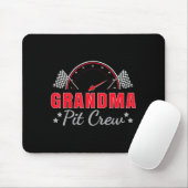 Grandma T Crew Race Car Driver Birthday Party Raci マウスパッド (マウス)