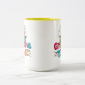 Grandma Time ツートーンマグカップ (中央)