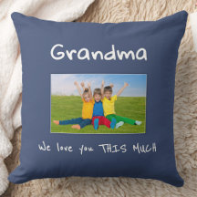 Grandma We Love You Fun Kids Photo Christmas Gift