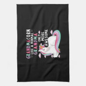 Grandmacorn Like A Normal Grandma Only More Awesom キッチンタオル (縦)