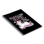 Grandmacorn Like A Normal Grandma Only More Awesom ノートブック (右側)