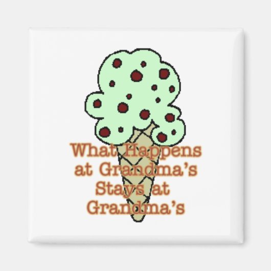 Grandmasで起こること マグネット (正面)