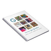 GrandmasキルティングジャーナルADD Own Photos and文字 ノートブック (右側)