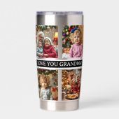 Grandma's Angels | 8 Photo Template 保温保冷タンブラー (背面)