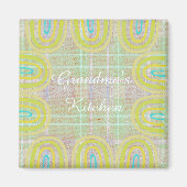 Grandma's Boho Cabin Kitchen マグネット (正面)